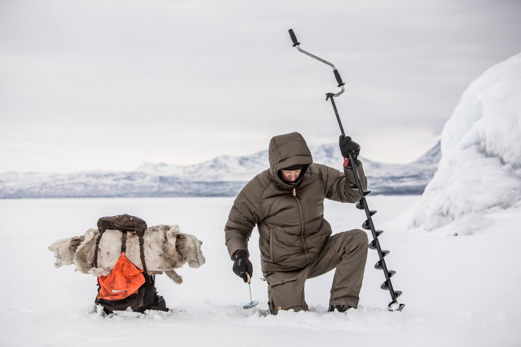 Family Ice Fishing Community